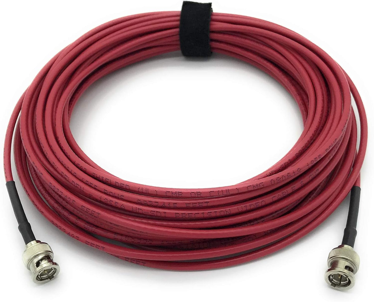 150ft Mini RG59 HD SDI BNC Cable - Red R3031