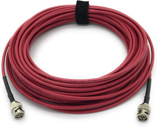 150ft Mini RG59 HD SDI BNC Cable - Red R3031