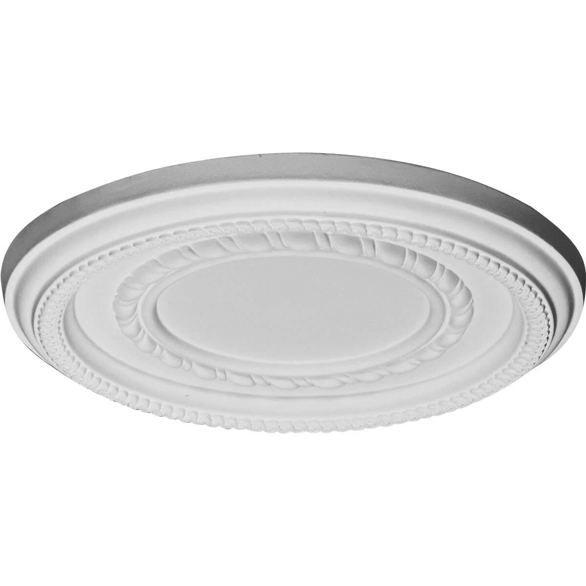 12 5/8x22OD x 1 1/8x22P Hand-Painted Ceiling Medallion U4041