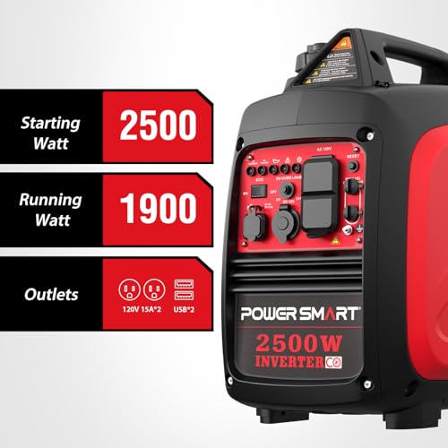 2500-Watt Portable Inverter Generator D871
