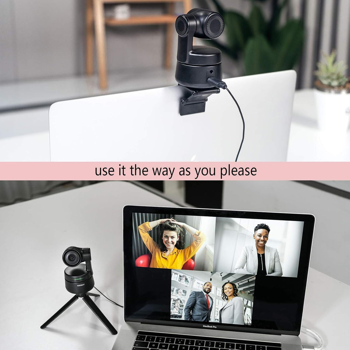1080P Webcam with Microphone Z887