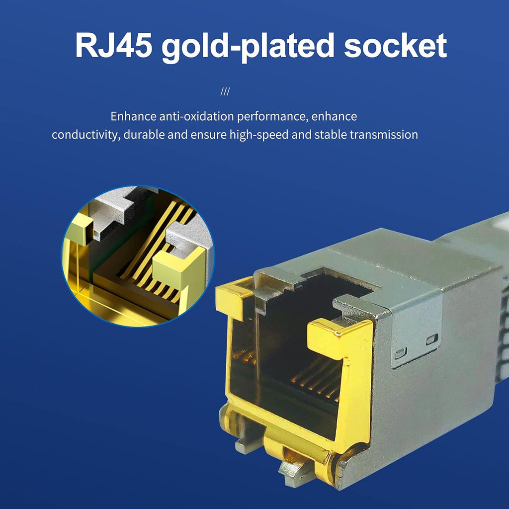 2 PCS Gigabit Fiber Optical Transceiver Connectors Z855
