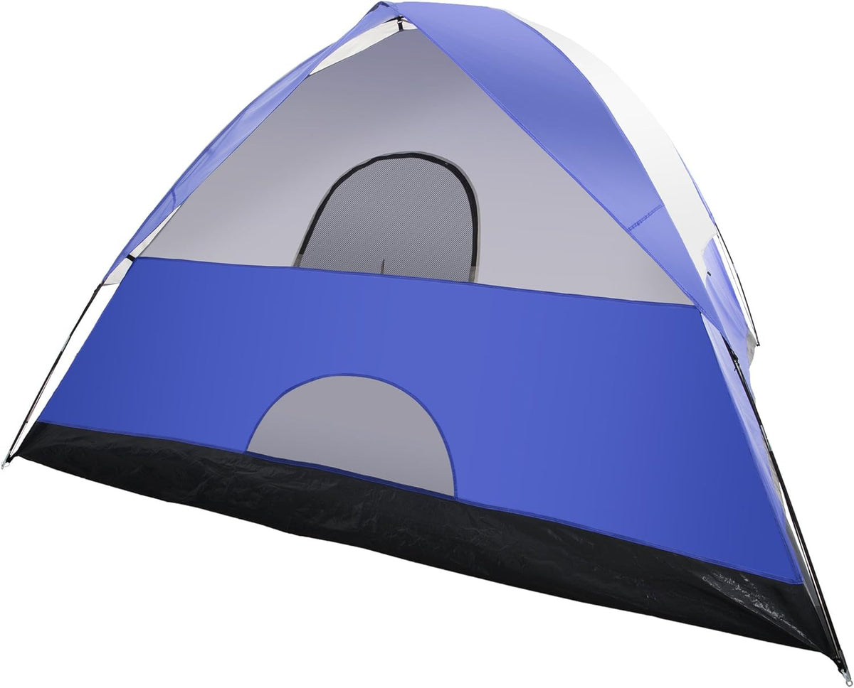 6 Person Water-Resistant Family Tent with Removable Rain Fly and Carrying Bag R1150