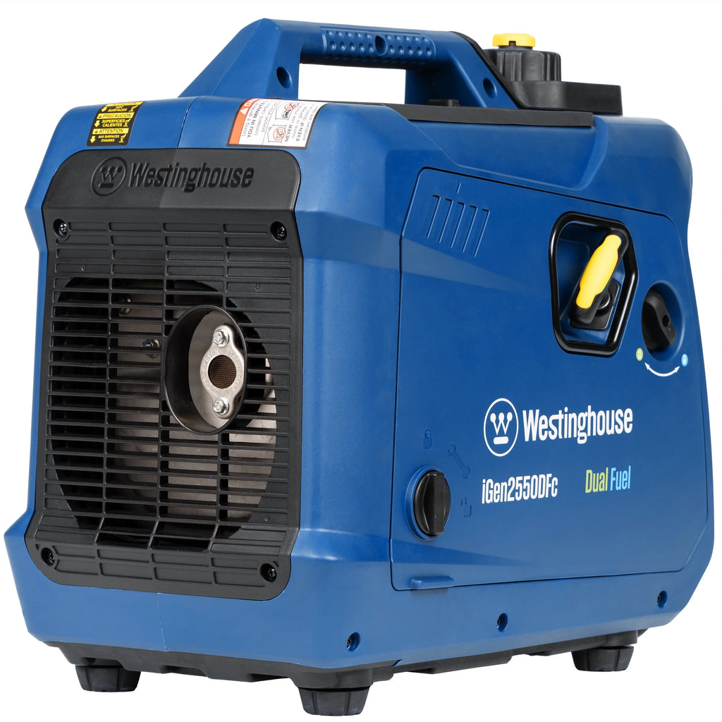 2550 Peak Watt Dual Fuel Portable Inverter Generator with CO Sensor P4503