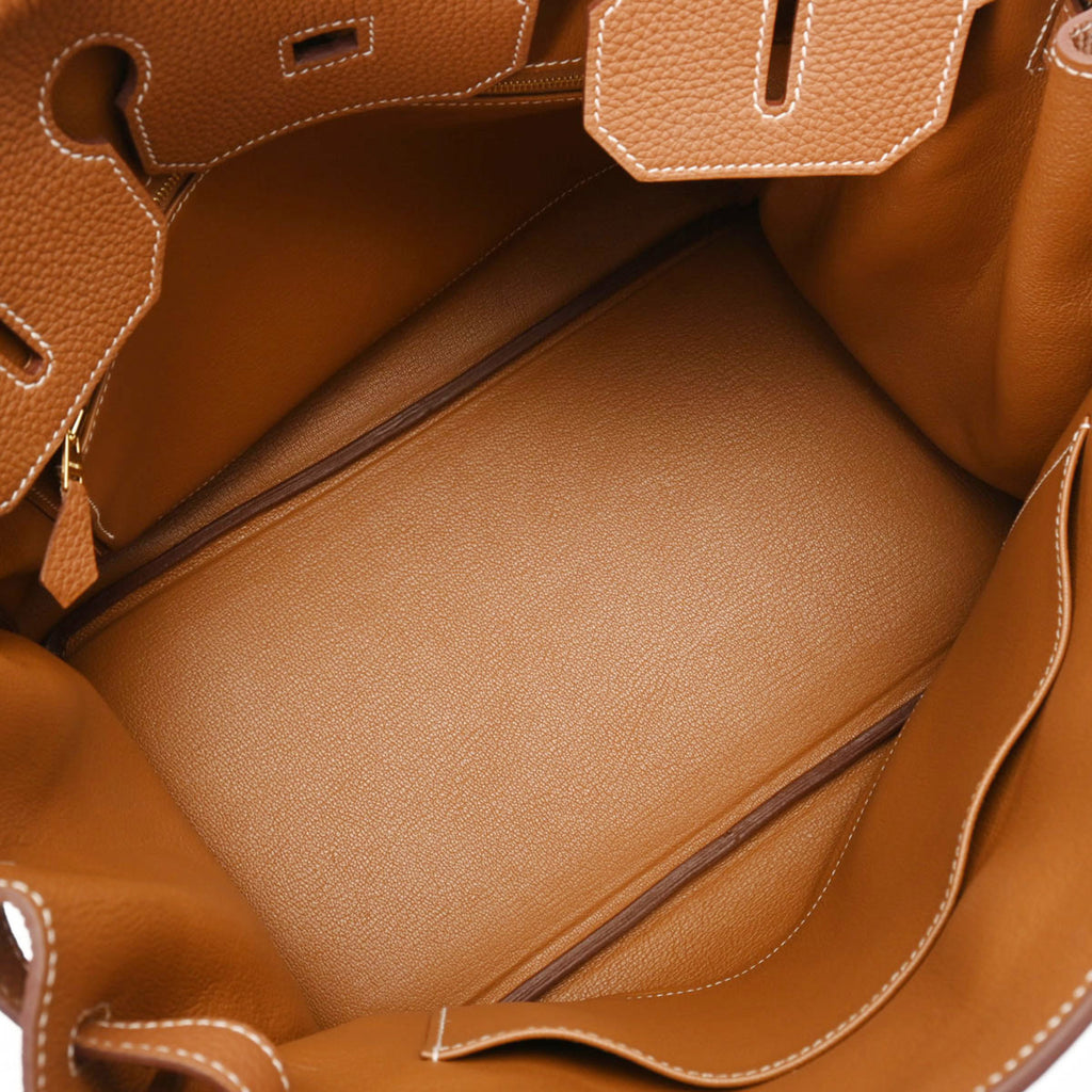 Gold Togo Handbag Q8242