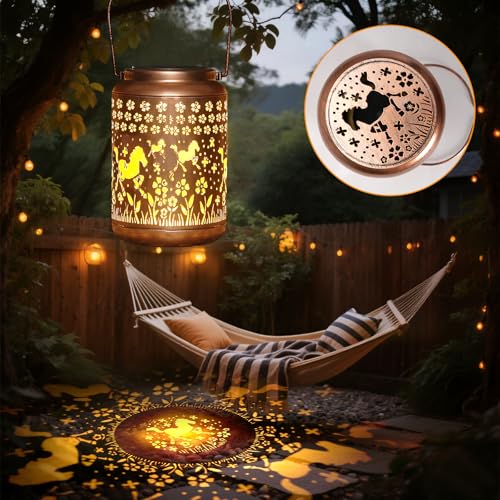 Solar Lanterns Outdoor Turtle Garden Decor Waterproof Hanging Solar Lights Yard Decor R1390