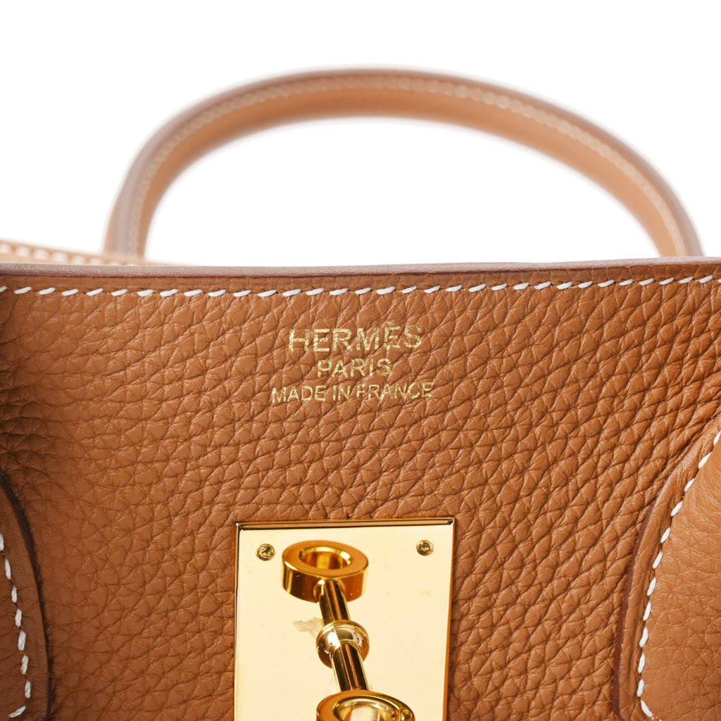Gold Togo Handbag Q8242