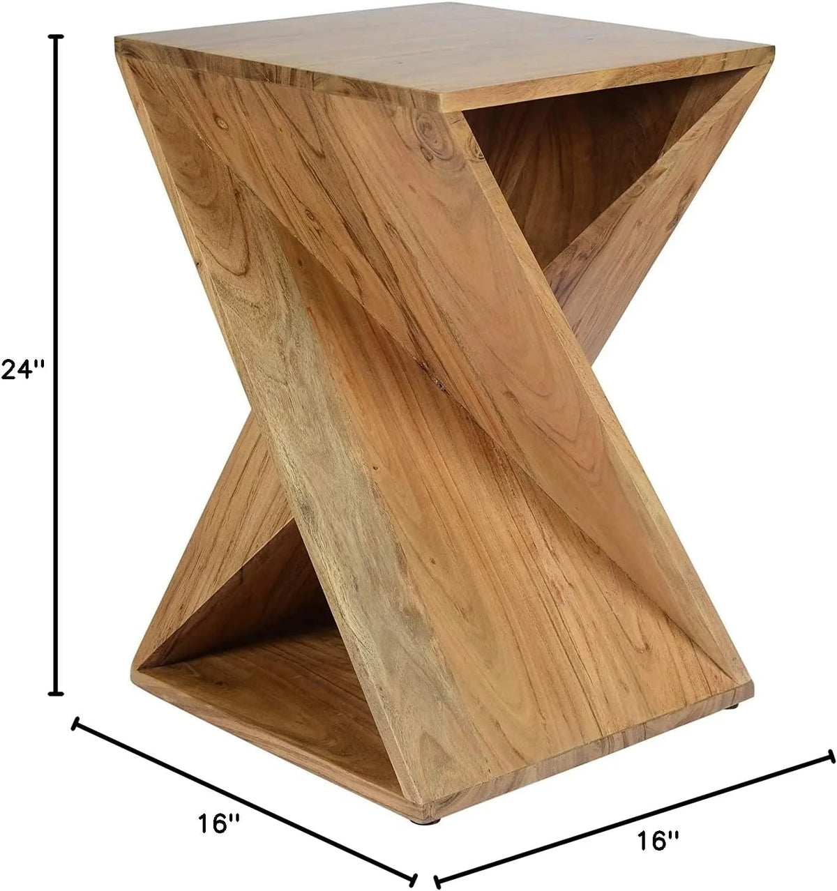 Solid Wood 24" Tall Modern Table R80531