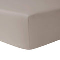 Fitted Sheet, taupe-grey, 180 x 200 cm Y74602