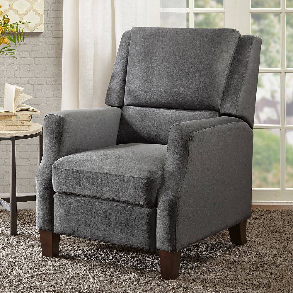 Grey Push Back Recliner B283