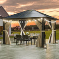 12 Ft. W X 10 Ft. D Outdoor Patio Gazebo G75731