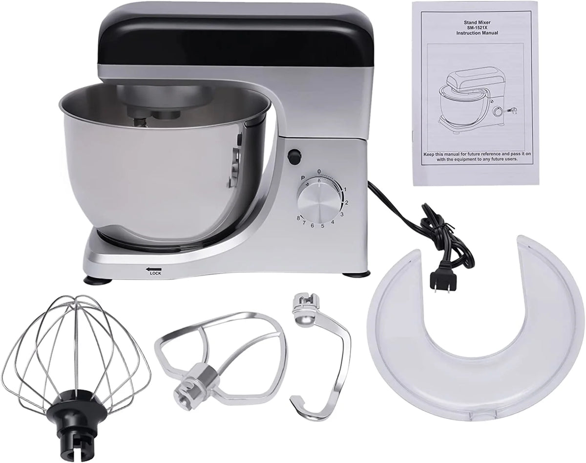 4.5L Commercial Food Dough Mixing Machine 1000W Tilt-Head Q169205