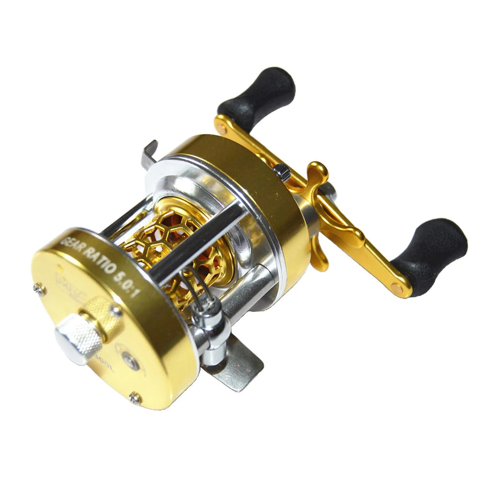 Fishing Reel 5.0:1 Gear Ratio Aluminum Spool H6507