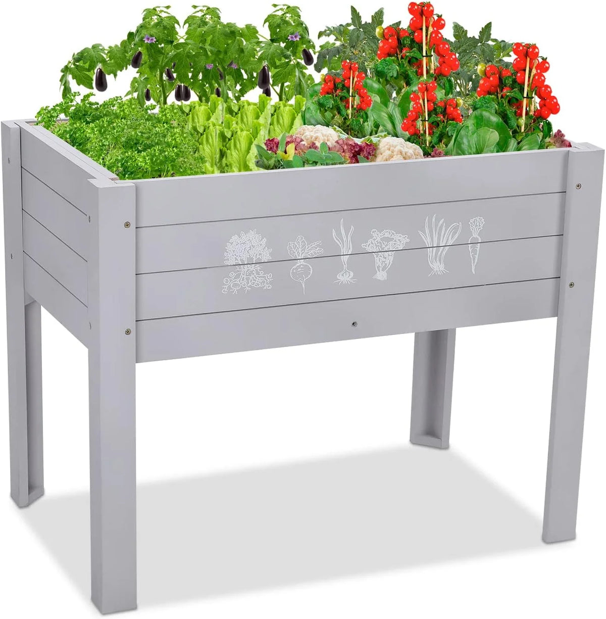 Wooden Raised Garden Bed I35386