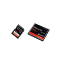 64GB CompactFlash Card with 64GB SDXC Memory Card O7090