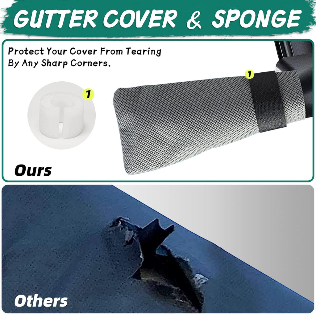 RV Cover Class C 6 Layers Heavy Duty Waterproof Windproof Anti-UV Camper Cover V15337