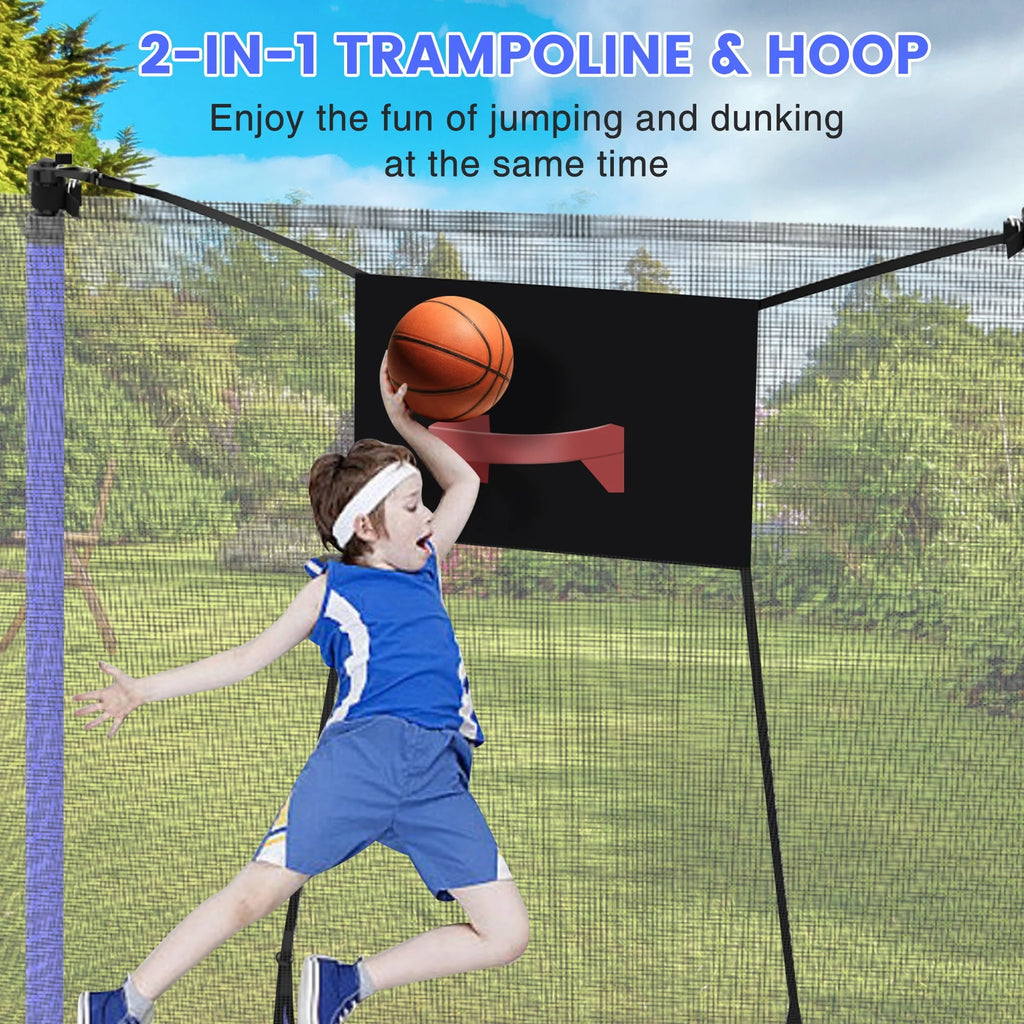 12FT Round Trampoline with Enclosure U197