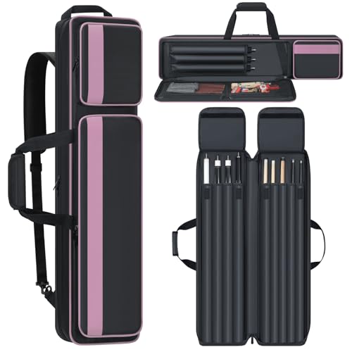 4x5 Soft Padded Pool Cue Case with Backpack Straps N826514