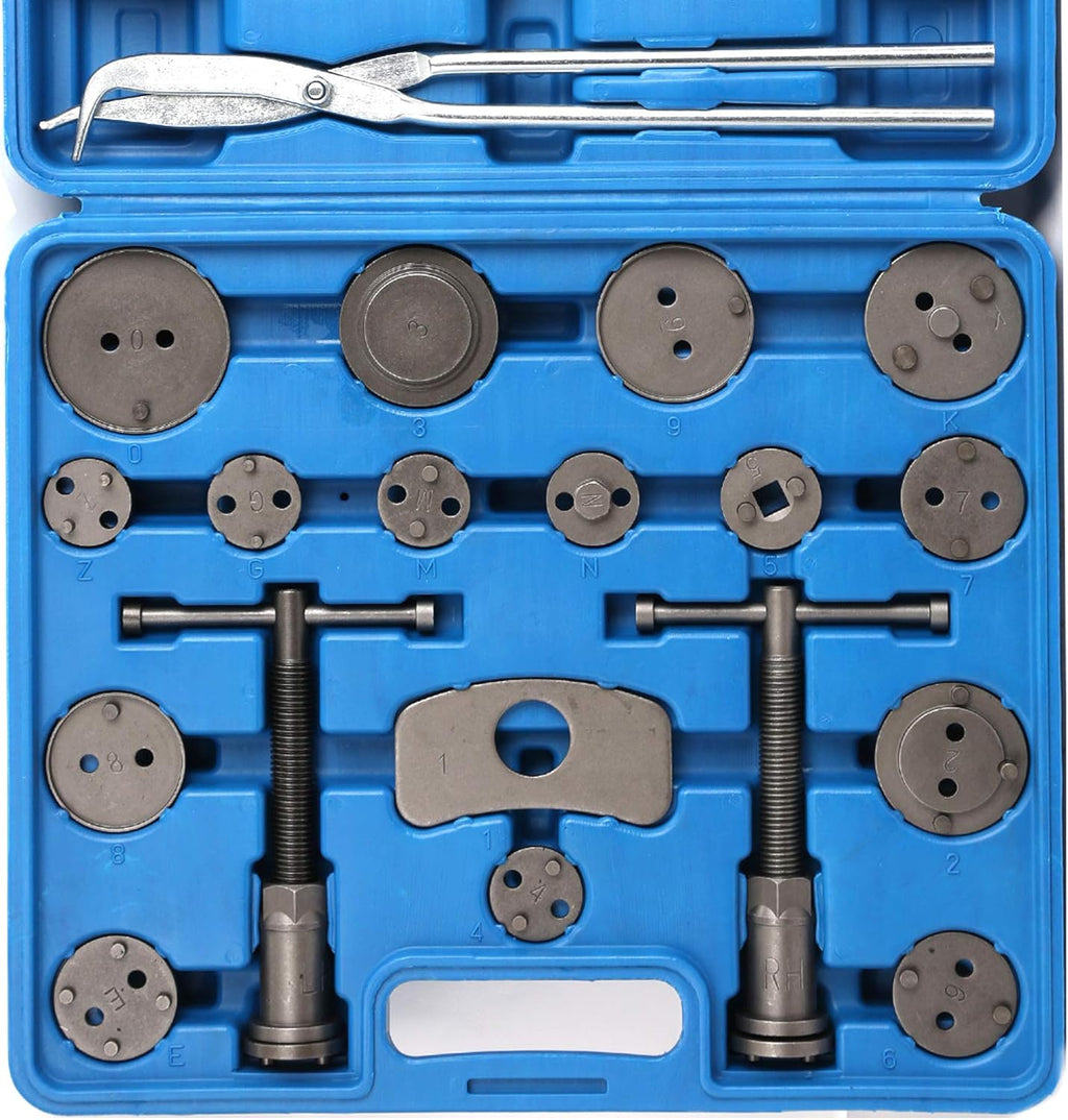 18pc Brake Caliper Tool Set & 8 Pc Drum Brake Tool Kit Y18790