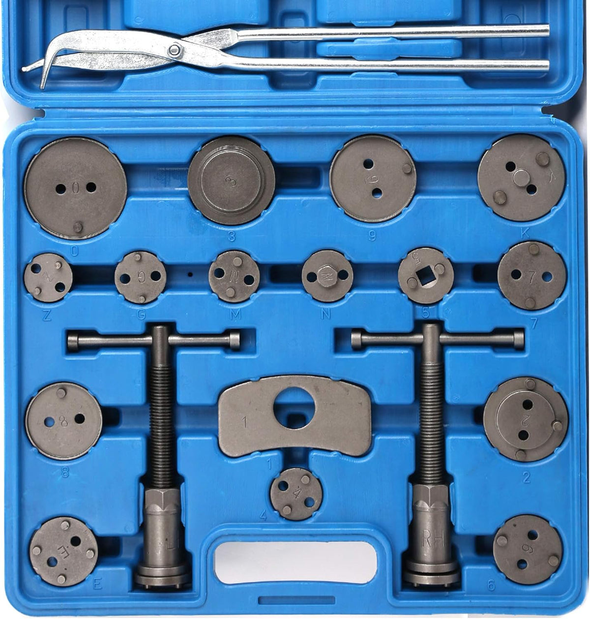 18pc Brake Caliper Tool Set & 8 Pc Drum Brake Tool Kit Y18790