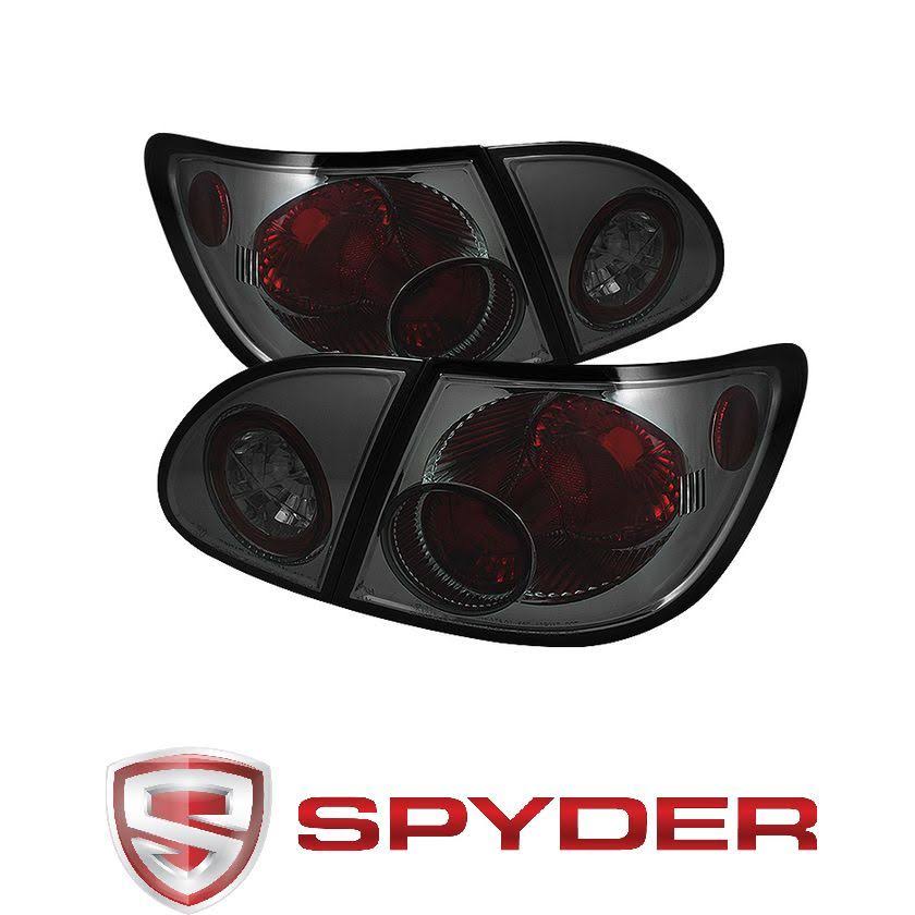 Smoke Euro Style Tail Lights for Toyota Corolla 03-08 F632192