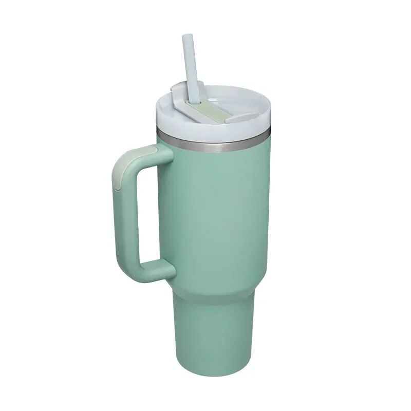 40oz Stainless Steel Insulation Cup With Handle Thermal Mug 1200ml E631