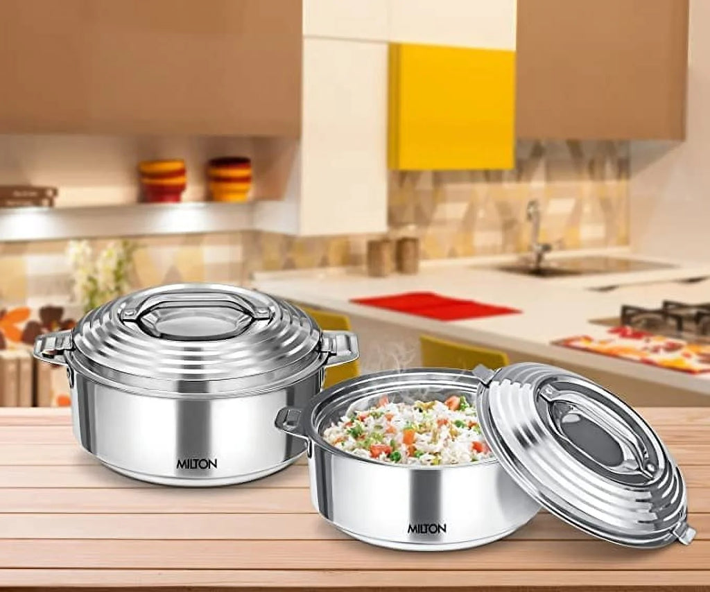 Insulated Stainless Steel Casserole 84 oz L223