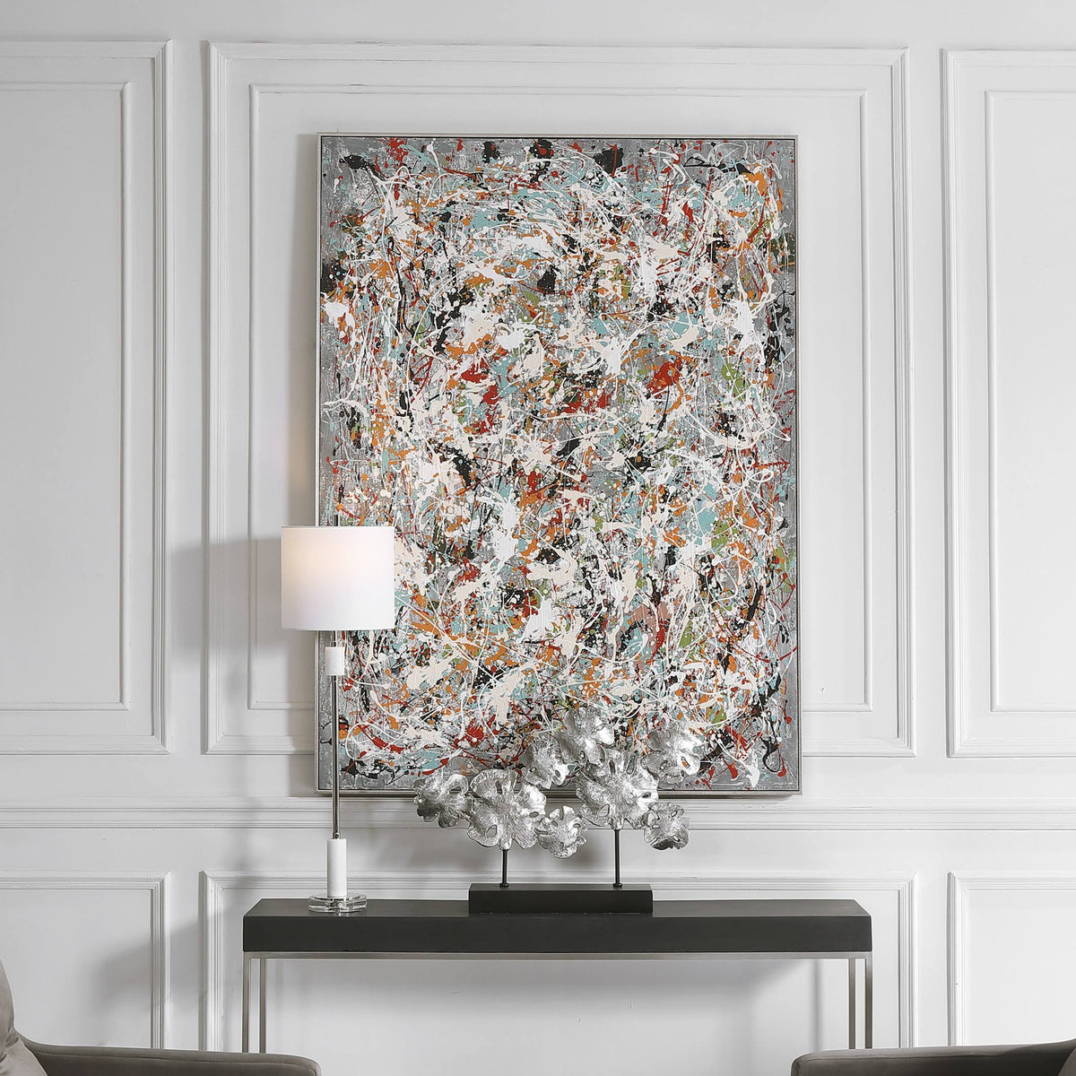 Hand Painted Canvas N176