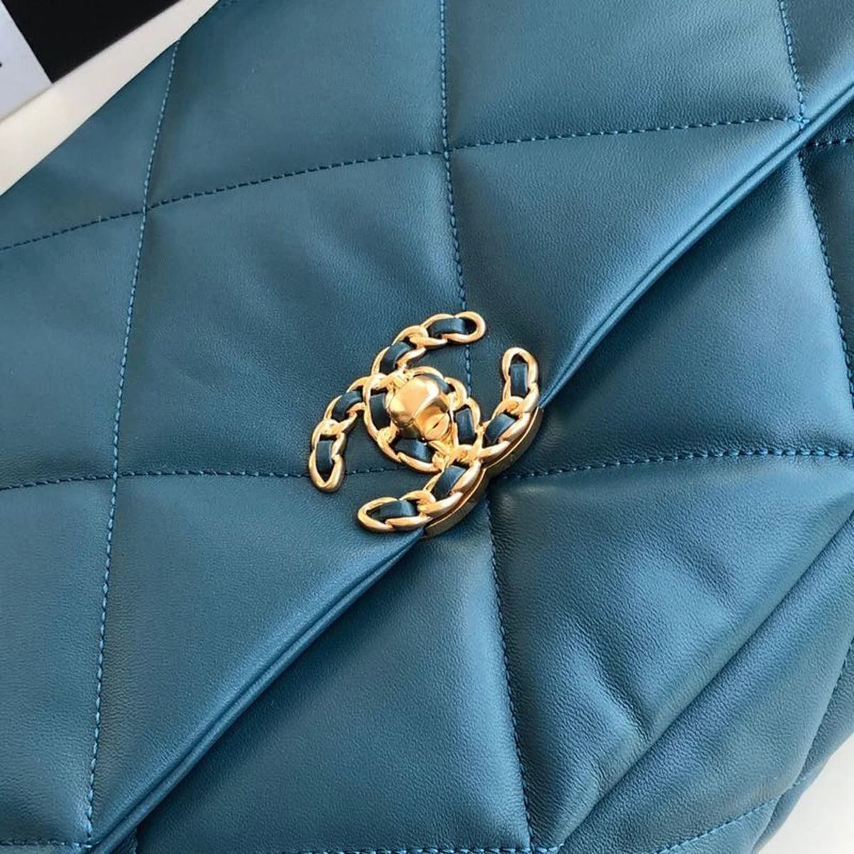 Teal Shoulder and Crossbody Handbag M7827