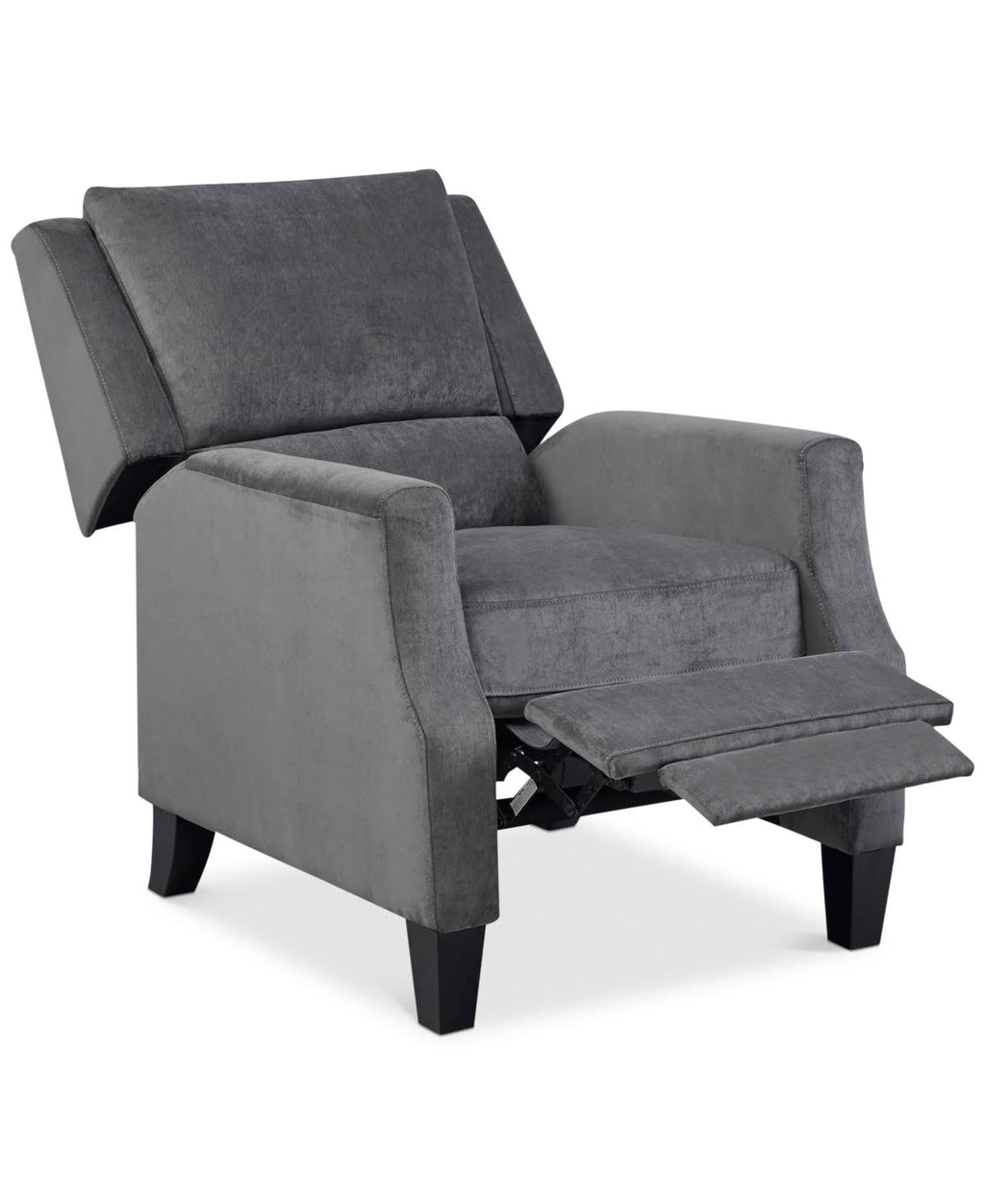 Grey Push Back Recliner B283