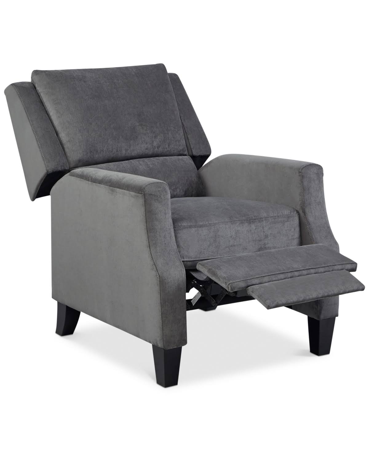 Grey Push Back Recliner B283