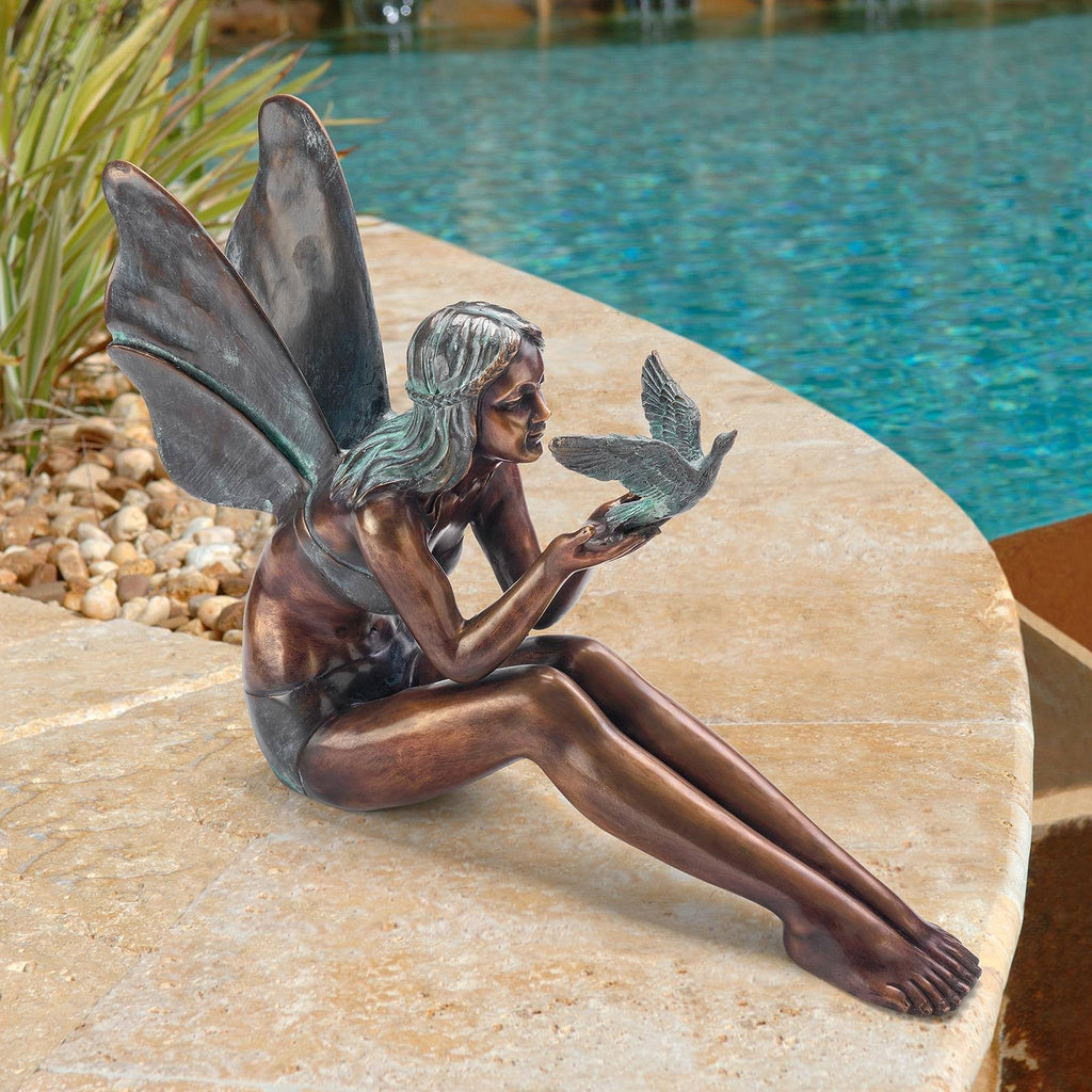 Large Cast Bronze Garden Statue L94110