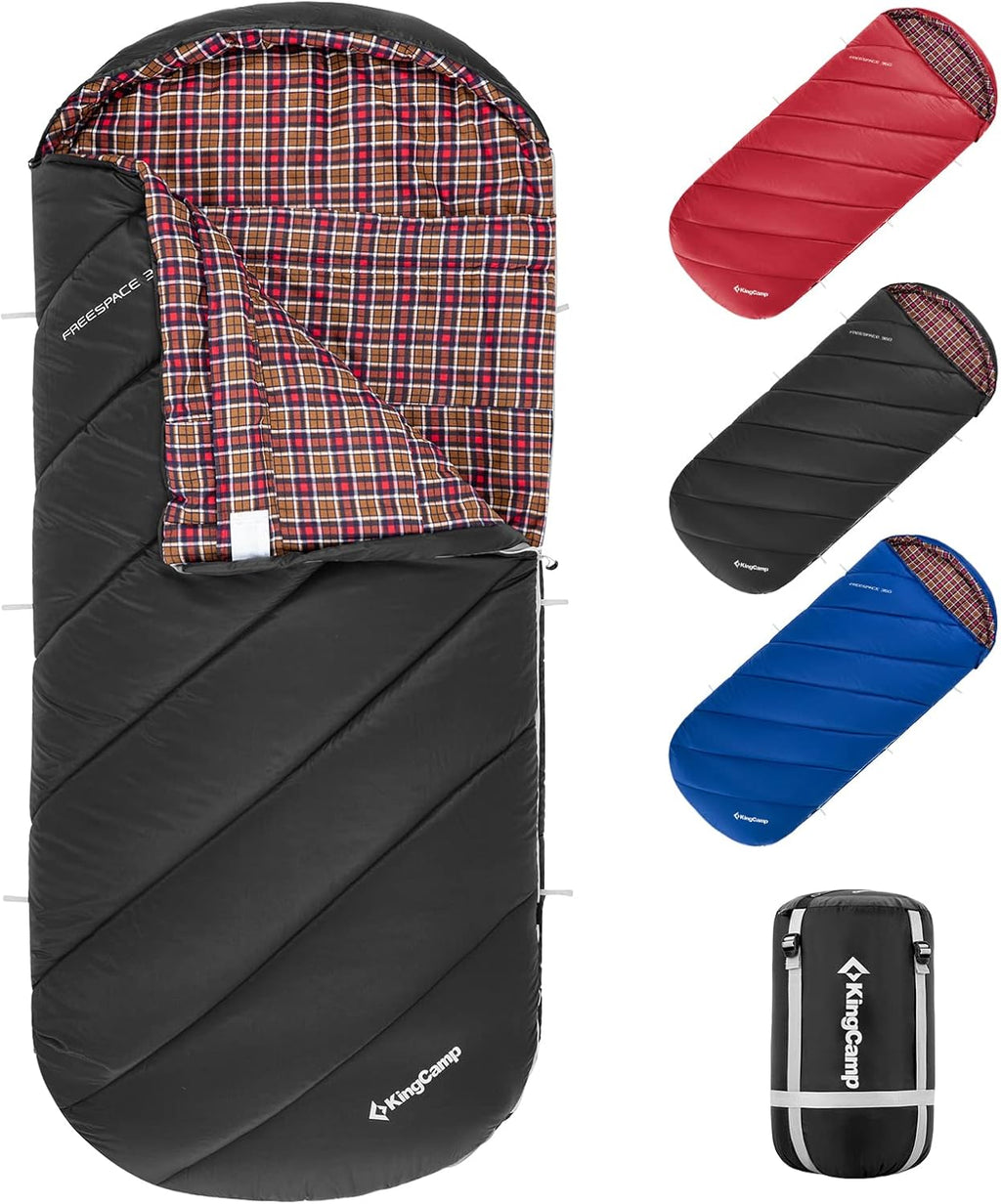 100% Cotton Flannel XL Sleeping Bag T654404