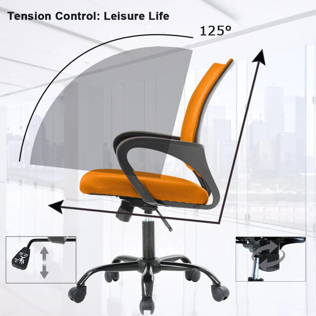 Black Ergonomic Mesh Office Chair T9057