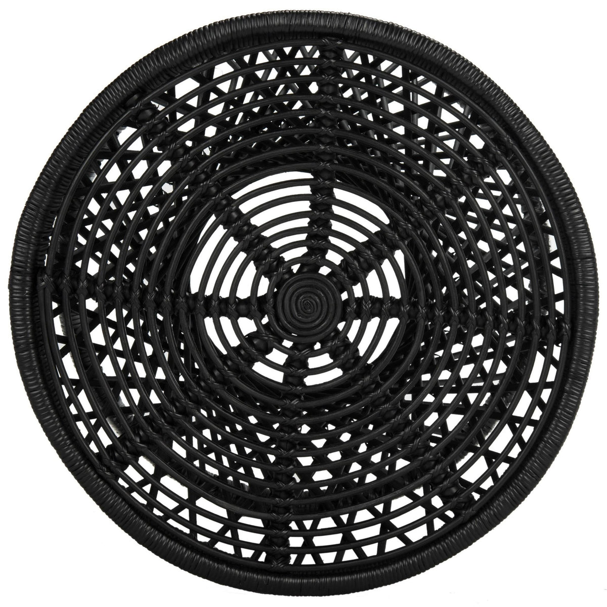 Black Small Accent Table A3285