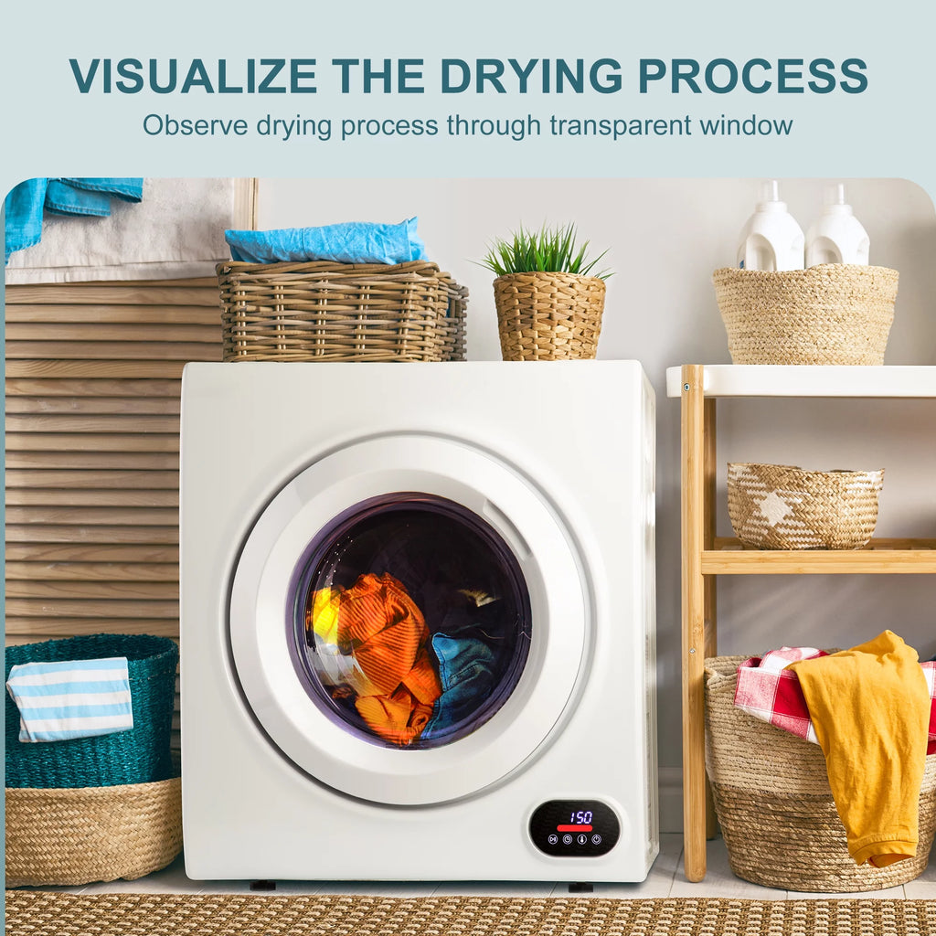 1.6 Cu. ft. Portable Electric Clothes Dryer I369