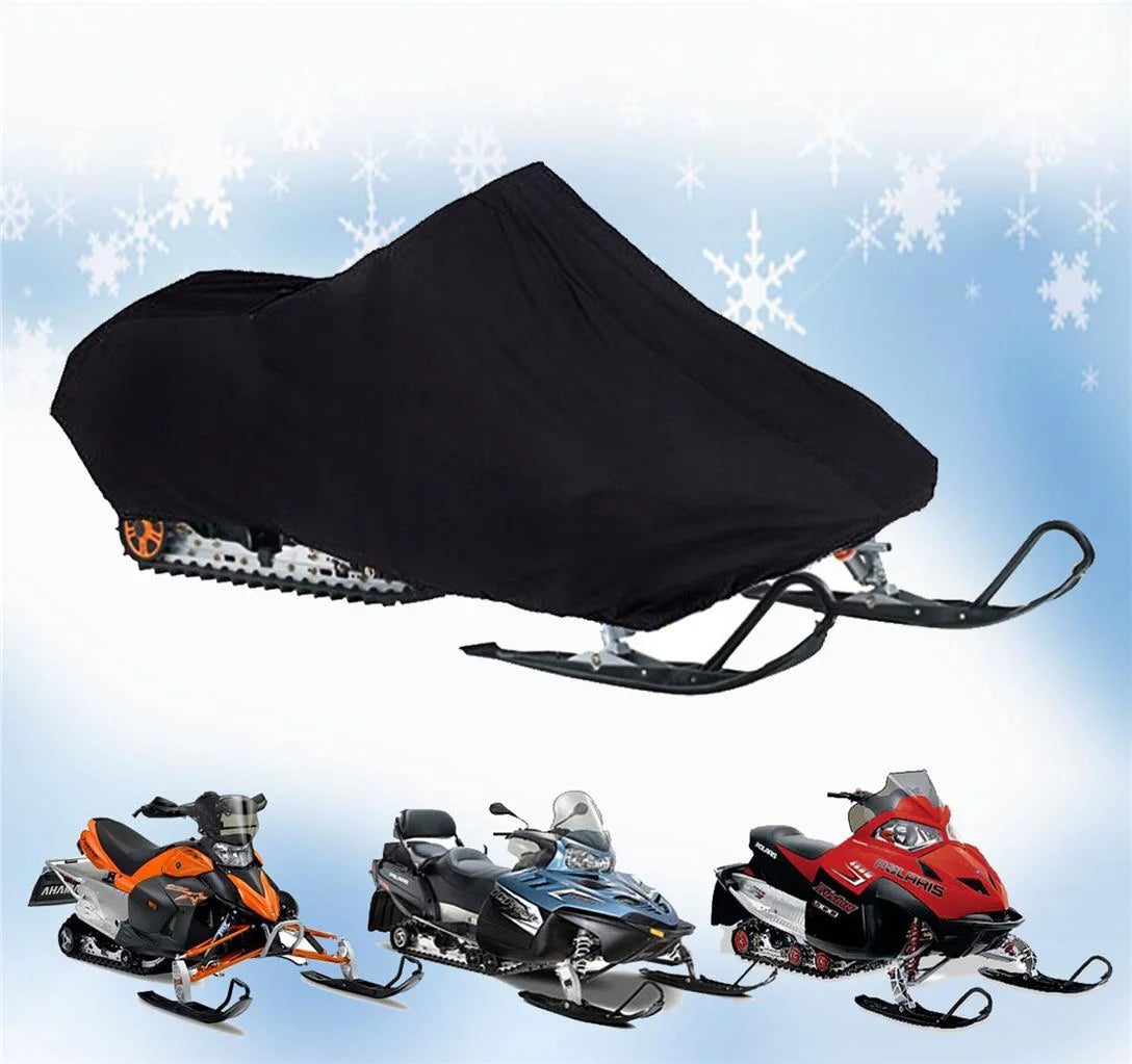 200 Denier All Black Snowmobile Cover G73283