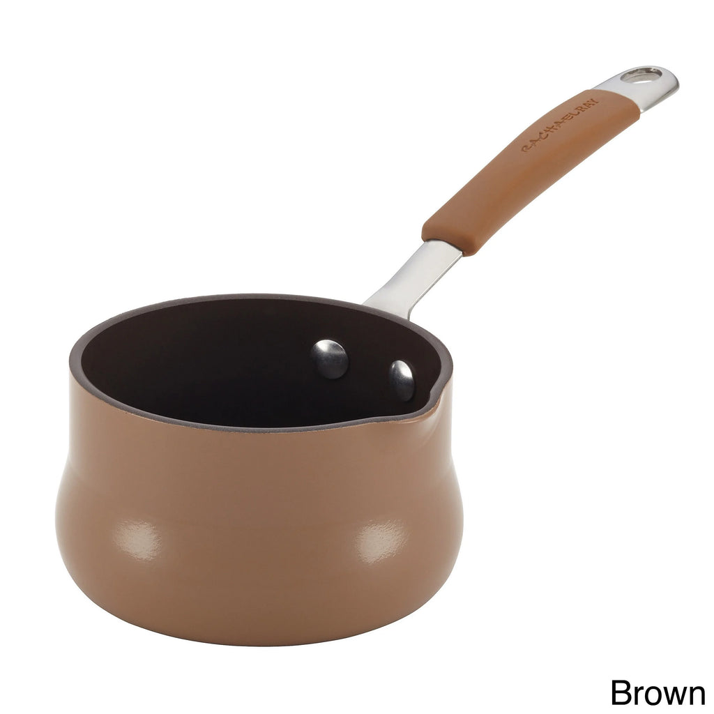 Hard Enamel Nonstick Butter Warmer 0.75-Quart Agave Blue Q500969