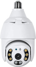 2K 3.0MP Wireless PTZ Security Camera with E27 Bulb Connector B66607