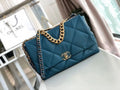 Teal Shoulder and Crossbody Handbag M7827