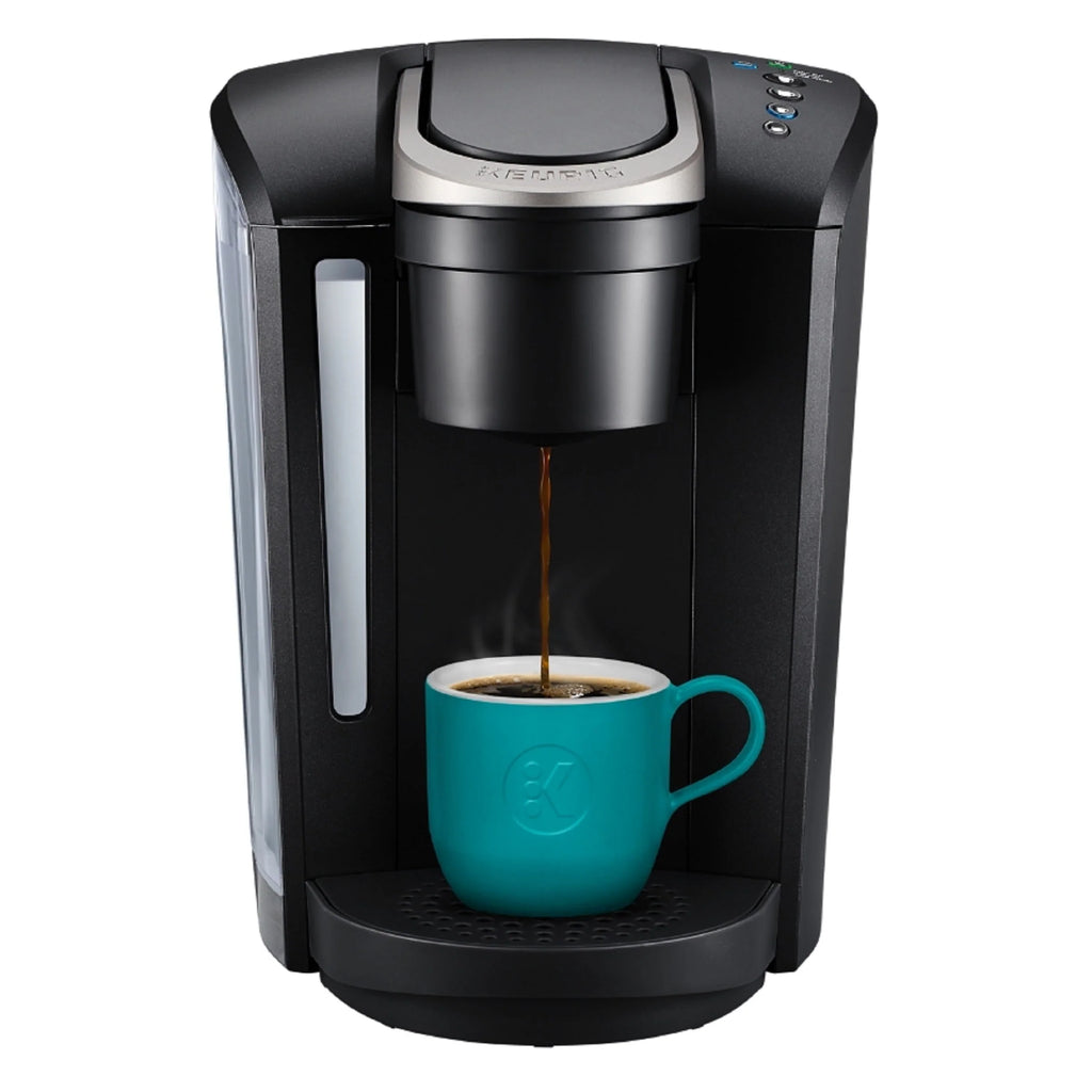 Single-Serve K-Cup Pod Coffee Maker with 12oz Brew Size, Matte Black M3246