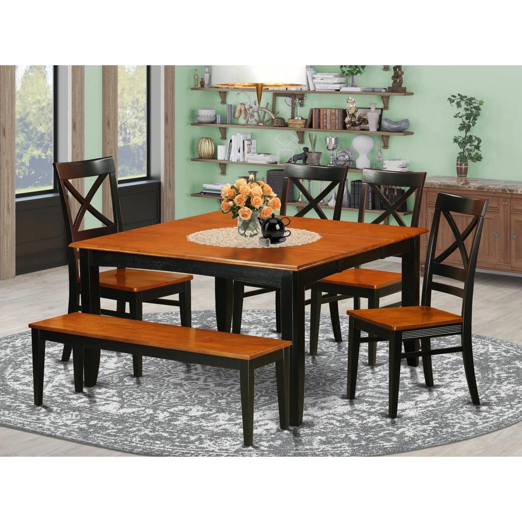 6 PC Dining Room Set with Bench E72772