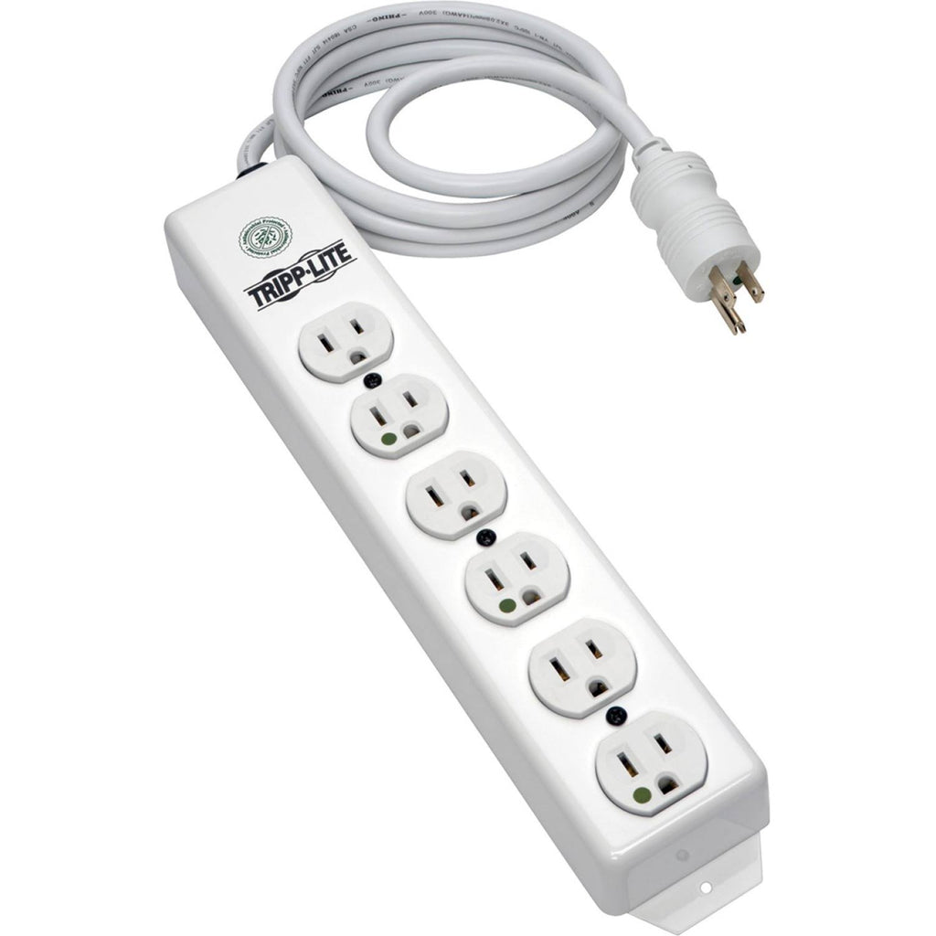 6-Outlet Medical Power Strip 15ft Cord X2074
