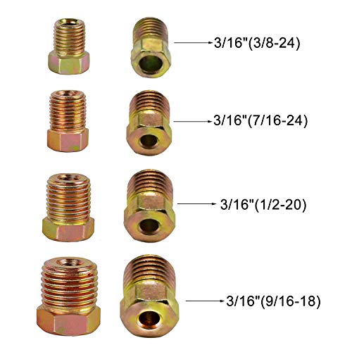 3/16 Copper Coated Brake Line Tubing Kit C452732