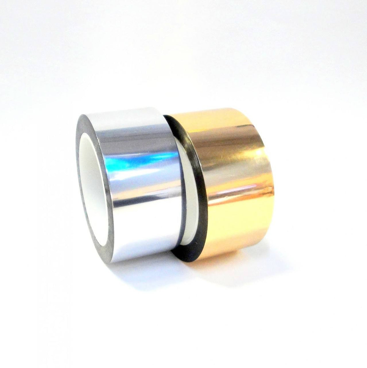 6 inch Metalized Polyester Film Tapes Gold [8 Rolls] J843
