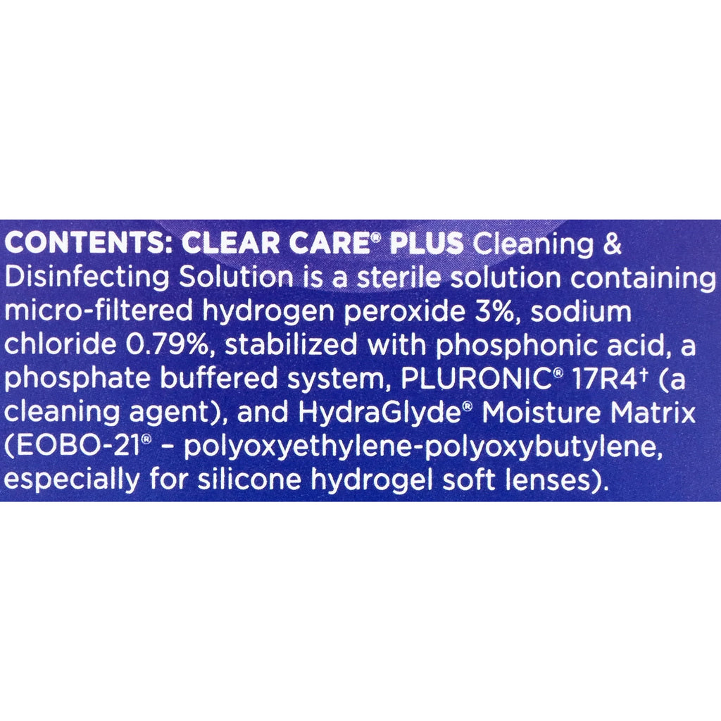 Contact Lens Cleaning Solution with HydraGlyde, Two 12oz N6352