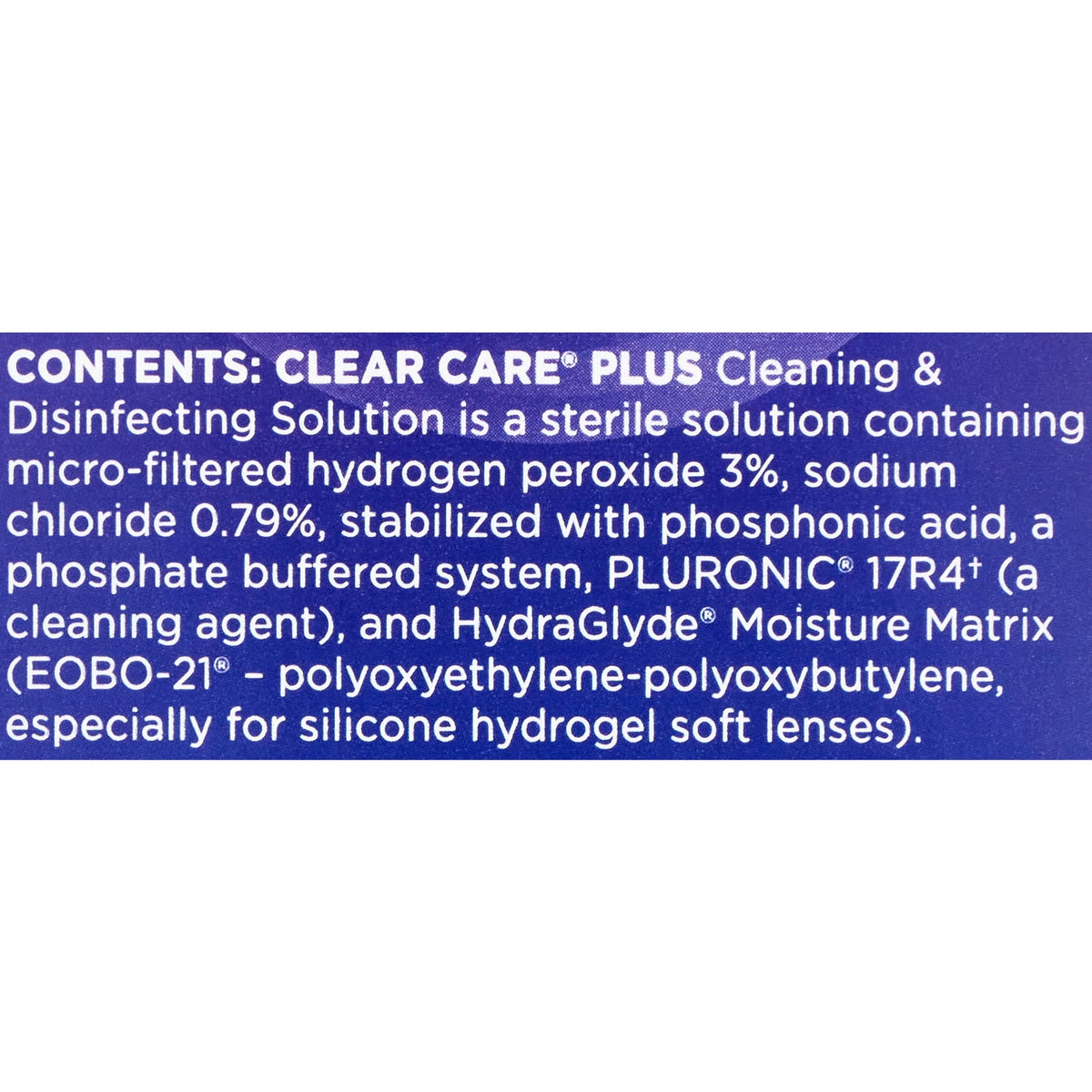 Contact Lens Cleaning Solution with HydraGlyde, Two 12oz N6352