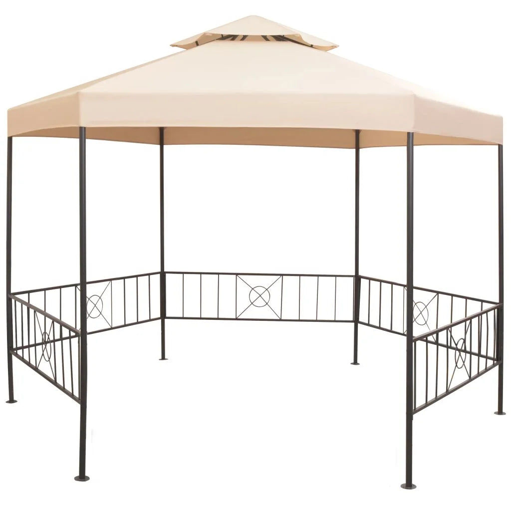Beige Garden Marquee Gazebo Tent M968