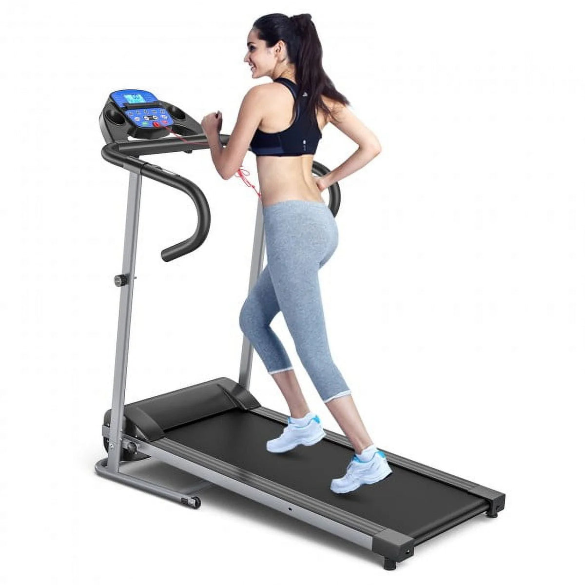 Foldable Treadmill with LCD Display Y910