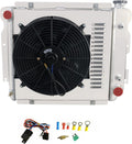 4 Row Core Radiator with Fan Shroud and Relay Kit J128